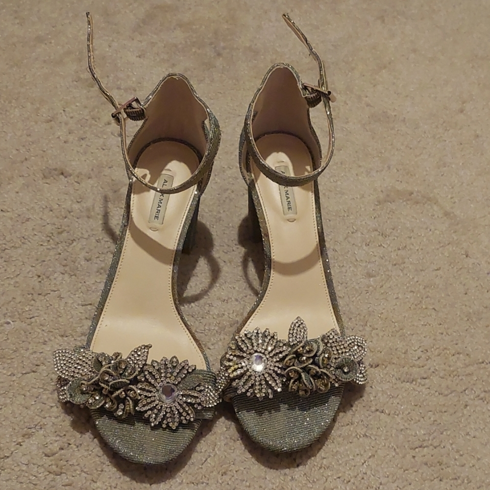 Alex Marie Gold/Silver Heels